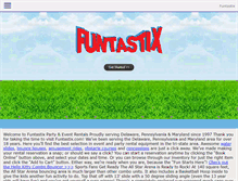 Tablet Screenshot of funtastix.com